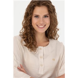 Kadın Taş Kısa Kollu Gömlek