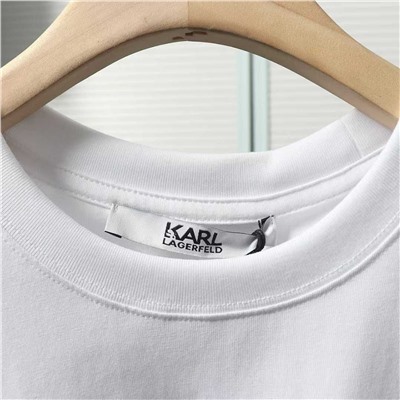 Хлопковая футболка   KARL LAGERFEL*D ОРИГИНАЛ!