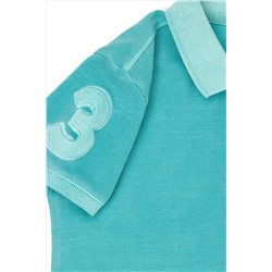 Erkek Çocuk Mint Yeşili Polo Yaka Tişört