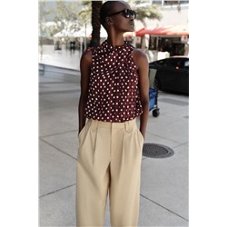 PANTALÓN PINZAS BAJO VUELTA