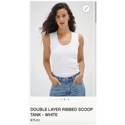 Женская майка с высоким горлом от Американского бренда   LN*A CLOTHIN*G 🤩  Экспорт