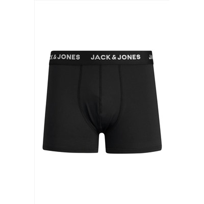 Jack & Jones Jack Jones Black Mıcrofıbre 3 L Ü Paket Erkek Boxer 12182421