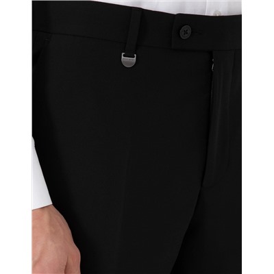 Siyah Slim Fit Kumaş Pantolon