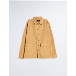 Overshirt, Men, Dark Yellow