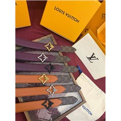 Женский двухсторонний ремень в трендовых расцветках   LOUI*S VUITTO*N