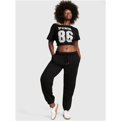 PINK Ivy Fleece Campus Sweatpants