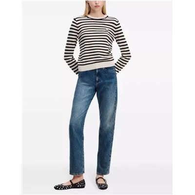 Женский шерстяной пуловер в полоску КАР*Л 😎