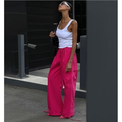 Женские свободные повседневные брюки с высокой талией