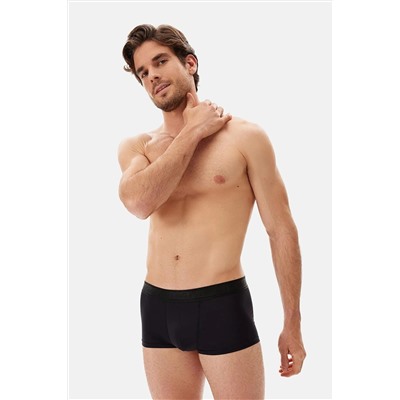 Dagi Siyah Basic Pamuk Boxer