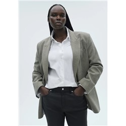 Jeans Pushup skinny encerados