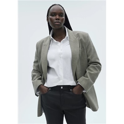 Jeans Pushup skinny encerados