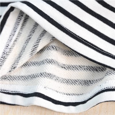 Женская классическая полосатая хлопковая футболка MODI*S