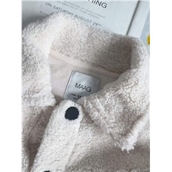 Детская куртка-рубашка из искусственного меха шерпа для мальчика, экспорт в Россию  ✔️МАА*Г