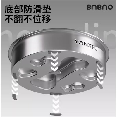 Нержавеющая стальная миска для домашних животных для медленного приема пищи