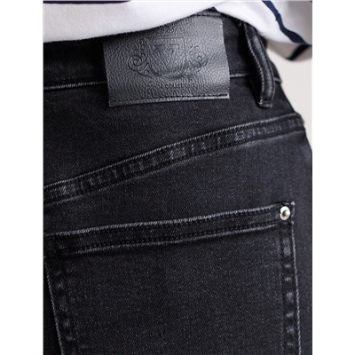 Джинсовая юбка из плотной эластичной джинсы 13OZ.