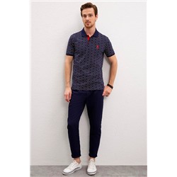 Erkek Lacivert Polo Yaka Tişört