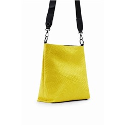 Bolso saco grande geométrico