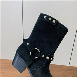 Женские теплые сапоги-казаки  без меха  БРУНЕЛЛО КУЧИНЕЛЛ*И