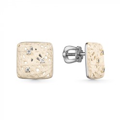 Серьги  серебро 52964SH