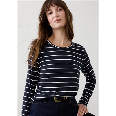 Timeless Long-Sleeve Crew-Neck T-Shirt