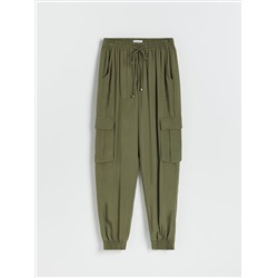 Viscose rich joggers