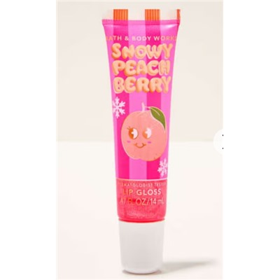 Snowy Peach Berry Lip Gloss