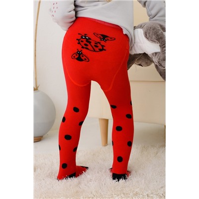 Колготки Божья коровка плюш