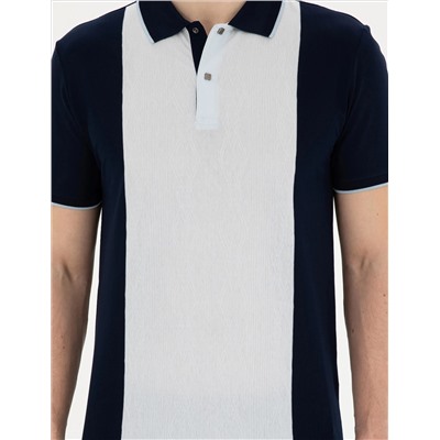 Lacivert Slim Fit Tişört