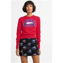 Jersey punto fino labios