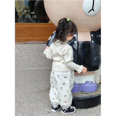 Брюки утепленные для девочек