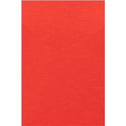 Kadın Kırmızı Bisiklet Yaka Crop Tişört