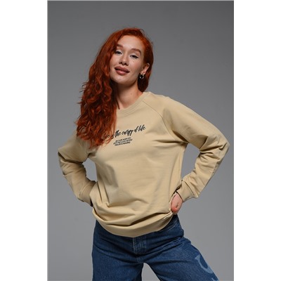 8521 Свитшот базовый женский