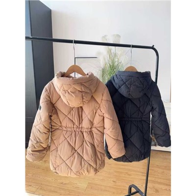 Теплая детская куртка средней длины, экспорт