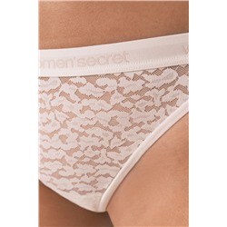 Braga brasileña animal print marfil