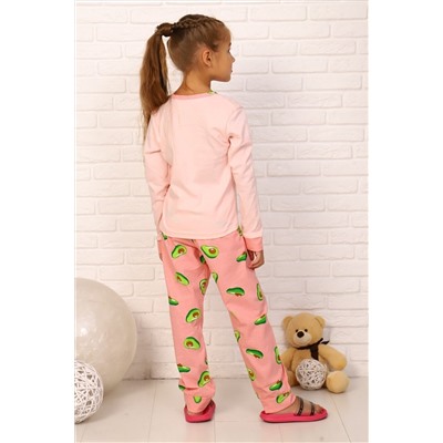 Пижама с брюками Кошка авокадо дл. рукав НАТАЛИ #881444