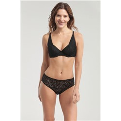 Sujetador con aros de encaje floral Daily Dentelle