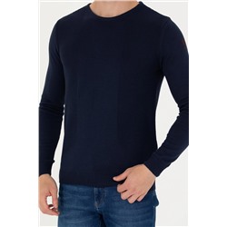 Erkek Lacivert Kazak