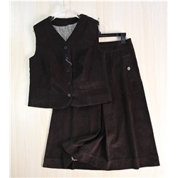 Женский вельветовый костюм АЙСИК*Л