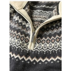 Женский пуловер с короткой молнией  Icicl*e