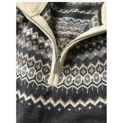 Женский пуловер с короткой молнией  Icicl*e