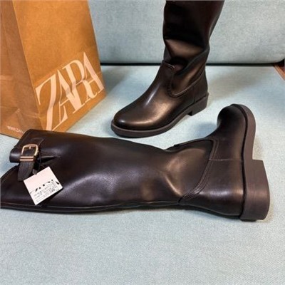 Сапоги женские с пряжкой ЗАР*А