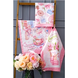 Весна идет набор полотенец кухонных