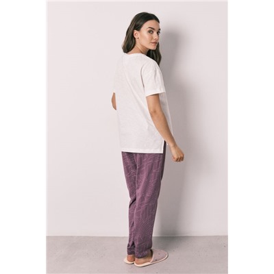 Pijama largo manga corta algodón Star Wars