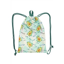 Мешок для обуви Авокоты зеленые