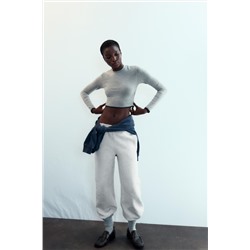 MOCK LAYER CROP T-SHIRT