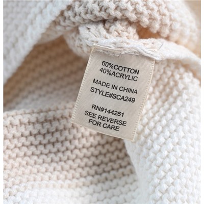 Повседневный полосатый свитер