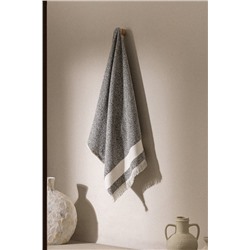 Brest %100 Pamuk Banyo Havlusu - Antrasit - 75x150 cm