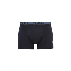 U.S. Polo Assn. U.S. Polo Assn.  Erkek Mavi-Lacivert-Antrasit Melanj 3 lü Boxer