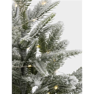 Ель искусственная, 60 см, в крафте, с подсветкой, полиэтилен, Interior natural