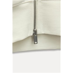 SUDADERA OVERSIZE CREMALLERA